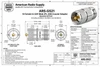 UHF- Male (PL-259) to N- Female RFN Coaxial Adapter Connector - ARS-G521
