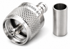 RG-8X & LMR240 - PL-259 UHF Male Coaxial Crimp Cable Connector - G505-8X