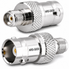 SMA-Female to BNC-Female Coaxial Adapter Connector