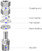 Accessories Unlimited CB6 AUC6 SO-239 - 3/8-24 Threaded  Antenna Mount