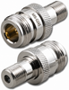 Type N Female to Type F Female Jack Coaxial Adapter - ARS-G245