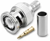 RG-8X & LMR240 - BNC Male Plug Coaxial Cable Crimp Connector ARS-G005-8X