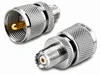 PL-259 UHF-Male to Mini-UHF-Female Coaxial Adapter Connector