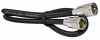 6-Foot RG8X Coaxial Cable Assembly Low-Loss 95% Shield PL-259 Mini-8