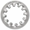 Large Star Washer Type N Bulkhead Feed-Thru Connectors Stainless Steel