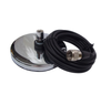 3" Heavy Duty Chrome Antenna Mag Mount with PL259 - 12ft. Cable