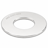 Oversized Washer for Type N-Female Bulkhead Connectors Nickel Plated Brass