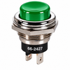 GREEN - Push Button Switch On/Off SPST 2P 4A 125VAC - P/N CES-66-2427