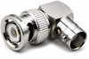 BNC M-F Right Angle Elbow Coaxial Adapter
