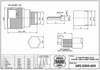 LMR600 - PL-259 UHF Male Silver Plated Cable Crimp Connector - G505-600