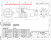 CMC-4M - 4-Pin - Microphone & Electrical Cable Connector - Male Plug