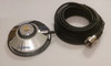 3.5-Inch - NMO Magnetic Antenna Mount - 14-Foot Cable with PL-259