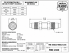 FME Double Female Barrel Coaxial Connector Adapter Coupler - FME-2438