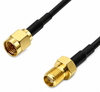 SMA-Male to SMA-Female Coaxial Cable - RG-174 - 36-Inch