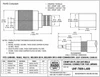 UHF-Male PL-259 Crimp-On RF Coaxial Connector for LMR400 - UHF-7609-L400