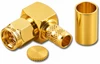 SMA Male Right Angle Coaxial Crimp Connector RG8X LMR240 - SMA-2509-L240