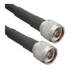 2-FT LMR400 Low Loss Type N Male Plug Coaxial Cable Assembly OP-400-2FT