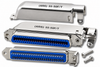 Telco and Centronics- 50 Right-Angle Solder Connector - 55-50F/T