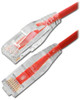 12-FT- Mini Cat 6 Thin Patch Cable - Red Jacket - DC-56NP-12RDTB - TMB