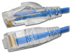 4-FT- Mini Cat 6 Thin Patch Cable - Blue Jacket - DC-56NP-4'BLTB - TMB