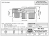 UHF Female SO-239 to Mini-UHF-Male Coaxial Adapter - RFA-8122