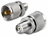 PL-259 to Mini-UHF-Female Coaxial Adapter (RFA-8123)