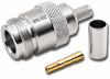 RG-58 & LMR195 - Type N-Female Coaxial Cable Crimp Connector - RFN-7630
