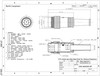 8-Pin - Standard DIN Plug Connector with Metal Shell - DIN-36000M-8P