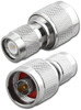 Type N Male Plug to TNC Male Plug Coaxial Adapter Connector - RFA-8464