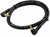 36-Inch - 3.5mm Right-Angle Male to Right-Angle Male Adaptor Cable Cord