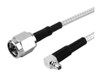 24-Inch - RG-316 MMCX Male Plug RA to SMA Male Coaxial Cable - 6017-24