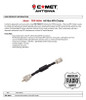 Comet Antenna TRF-MINI – HF to 6M RFI Choke 7-Inch 350W - 1 - 55MHz