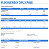 2-Foot - RG-8X Coaxial Cable PL-259 to SO-239 UHF Connectors - ARS-4857