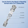 SO-239 to 3/8" x 24 Threaded Stud Connector for Radio Antenna - ARS-4859