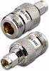SMA Male to Type N Female Coaxial Adapter Connector - RFA-8682