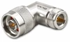 N Male Female Right Angle Coaxial Adapter