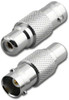 BNC-Female to RCA-Female Coaxial Adapter Connector