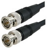 10-Foot - RG-59 BNC Coaxial Patch Cable - 75-Ohm - Black Jacket