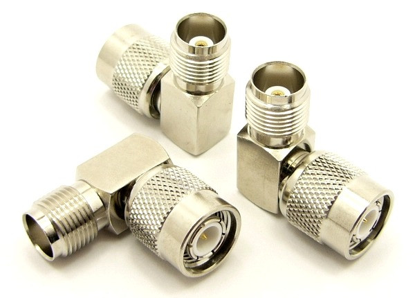 TNC Male / Female Right Angle Elbow Coaxial Adapter Connector ARSG432