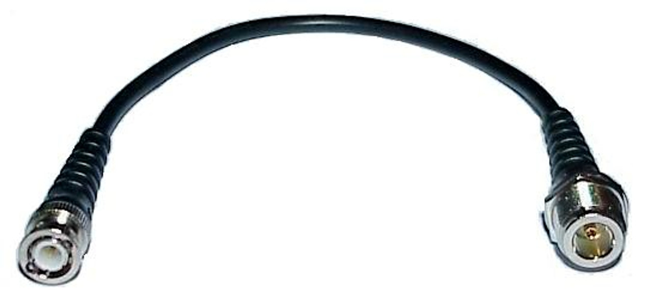 12" Long - BNC-Male to N-Female Pigtail Coaxial Jumper Cable - 3124