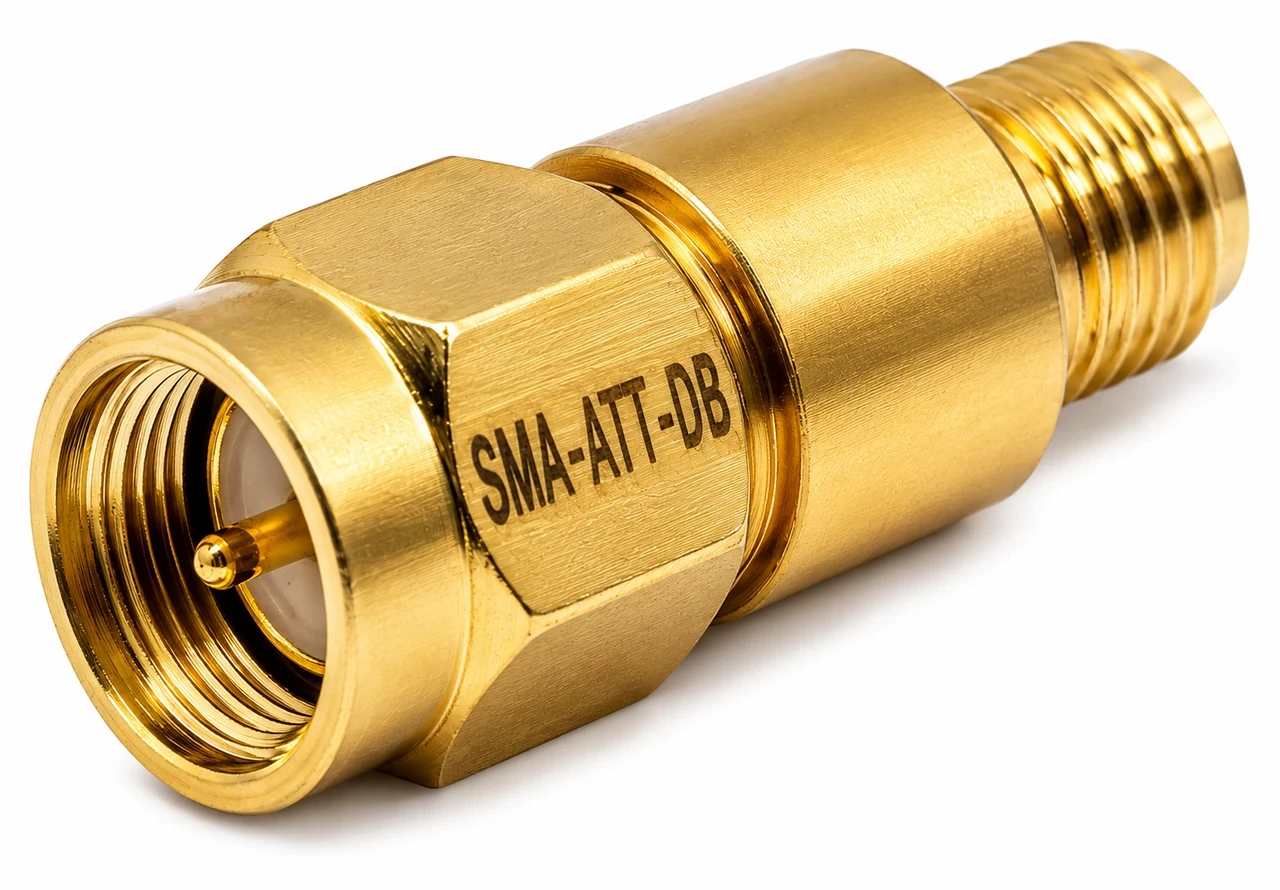 10 dB - SMA Fixed Coaxial Attenuator