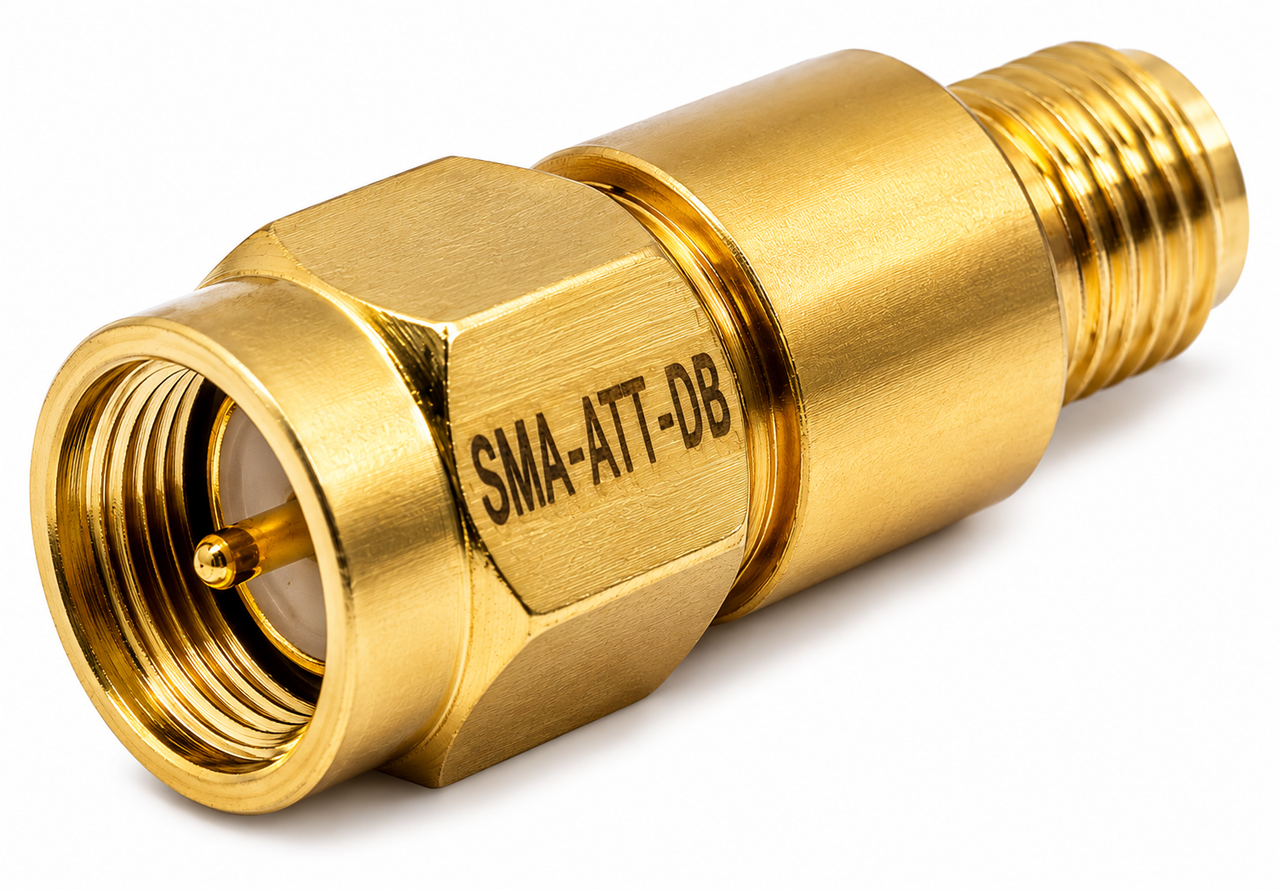 20 dB - SMA Fixed Coaxial Attenuator