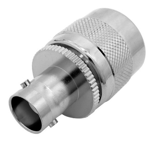 UG-636A/U - BNC-Female to C-Male Coaxial Adapter for Collins R-390A
