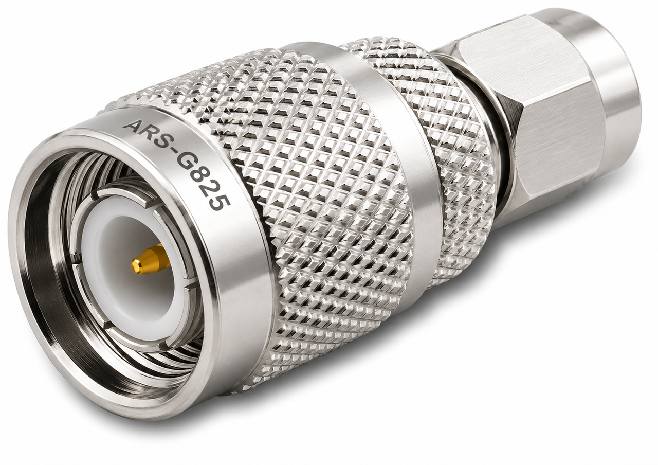 SMA-Male to TNC-Male Coaxial Adapter Connector