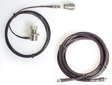 Diamond C211 Ham Radio Antenna Extension Cable Combo