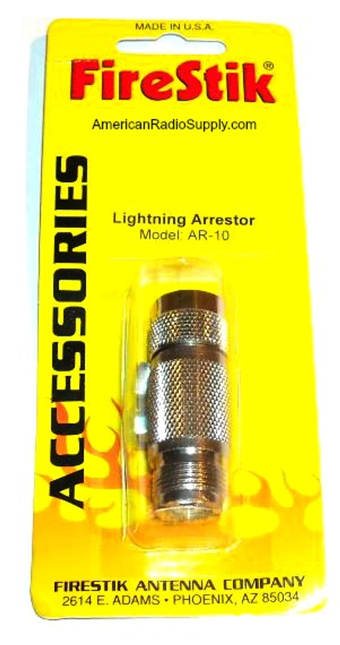 Firestik AR10 - In-Line UHF Lightning Static Arrestor Surge Protector