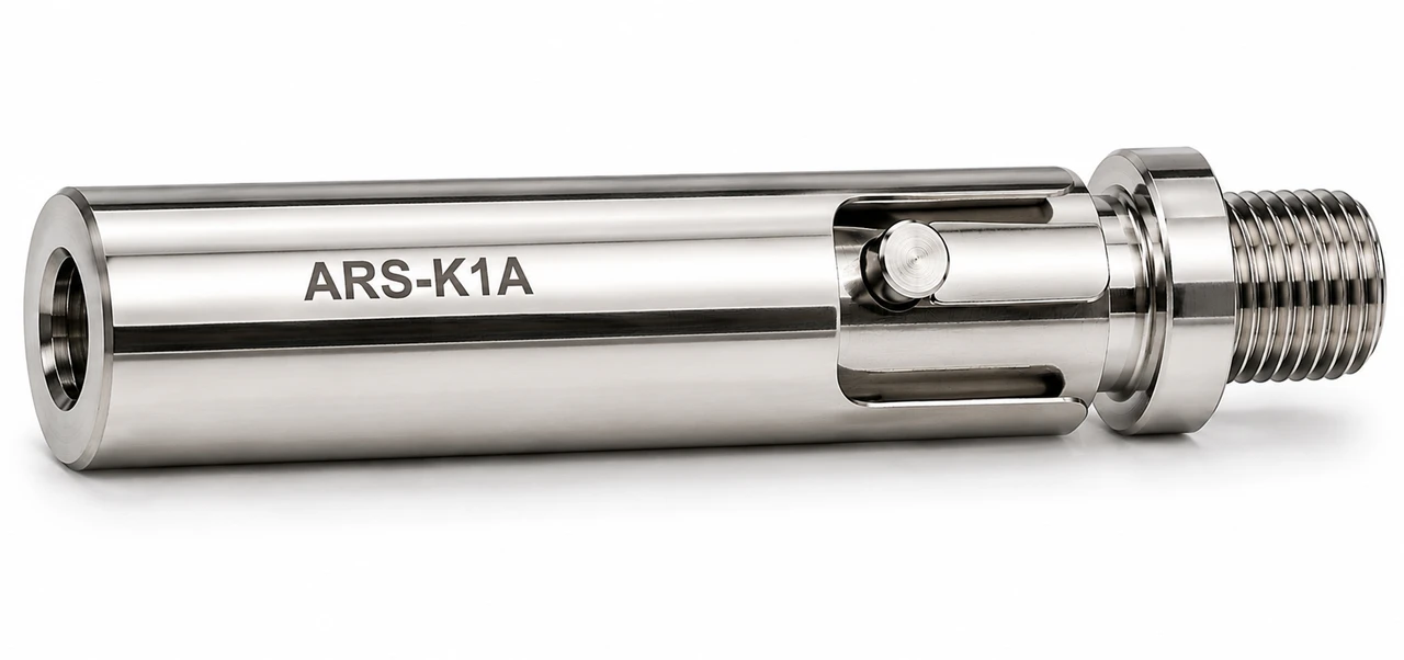 K1A | 3/8-24 Threaded Antenna Quick Disconnect | Chrome