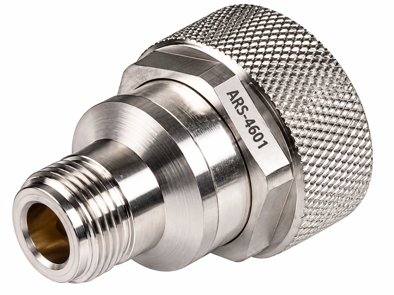 DIN 7/16 Male to N-Female Coaxial Adapter Connector - ARS-4601