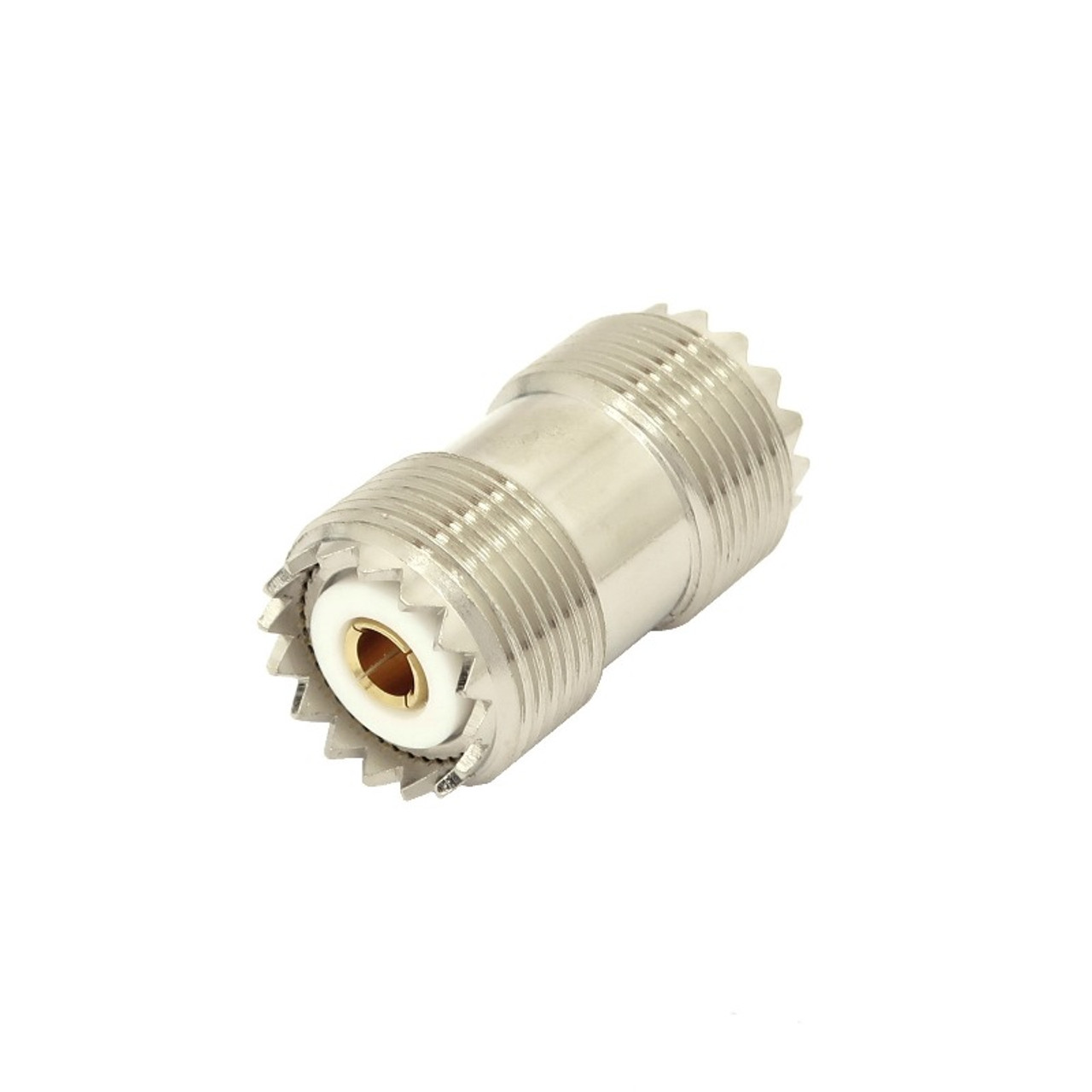 UHF Double Female Barrel Coaxial Adapter Connector - G517