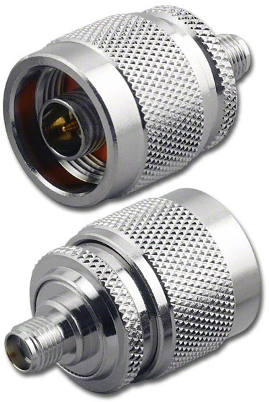 N-Male to SMA-Female Coaxial Adapter Connector